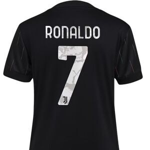 Adidas Ronaldo #7 Jersey LONGSLEEVE Black M NWT in packaging